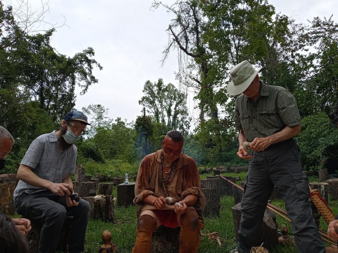 Native American Survival Techniques Nowashe Village